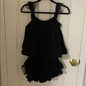 Snidel black jumpsuit